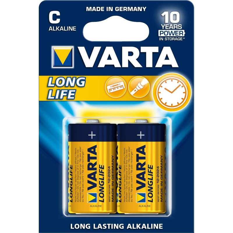 Varta 4114 Batteria monouso C Alcalino