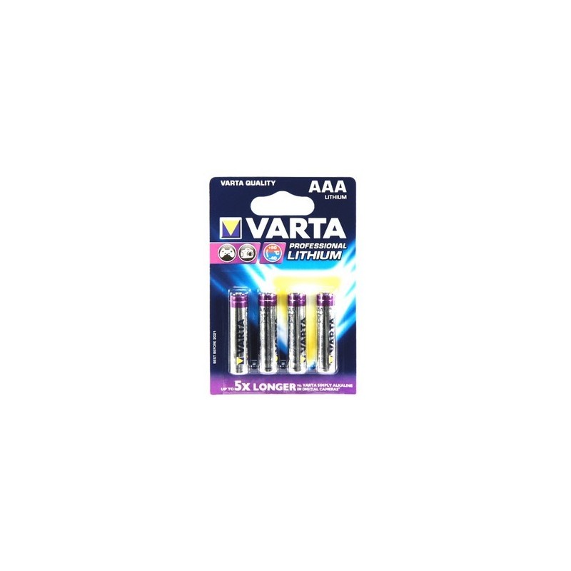 Varta Ultra Lithium AAA Blister 4