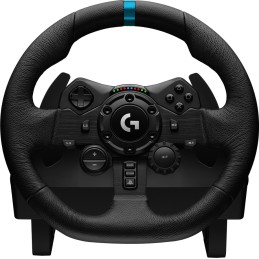 Logitech G G923 Nero USB 2.0 Sterzo + Pedali Analogico Digitale PC, PlayStation 4, PlayStation 5