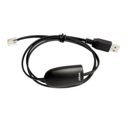 Jabra 14201-29 adattatore per inversione del genere dei cavi RJ-9 USB A Nero