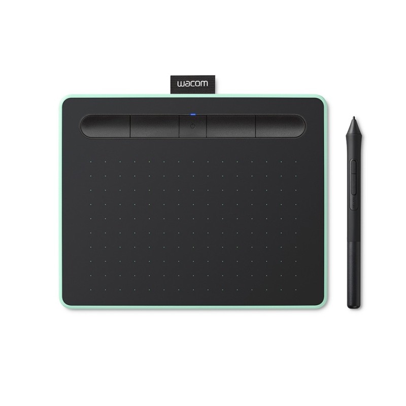 Wacom Intuos S tavoletta grafica Nero, Verde 2540 lpi (linee per pollice) 152 x 95 mm USB Bluetooth Wacom Intuos S tavoletta grafica Nero, Verde 2540 lpi (linee per pollice) 152 x 95 mm USB Bluetooth