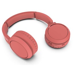 Philips 4000 series TAH4205RD 00 cuffia e auricolare Wireless A Padiglione Musica e Chiamate USB tipo-C Bluetooth Rosso