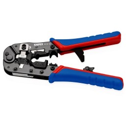 Knipex 97 51 13 pinza crimpatrice Nero, Blu, Rosso