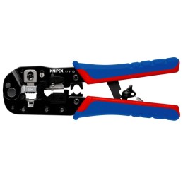 Knipex 97 51 13 pinza crimpatrice Nero, Blu, Rosso