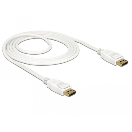 DeLOCK 85509 cavo DisplayPort 1,5 m Bianco