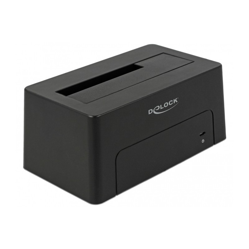 DeLOCK 63958 docking station per unità di archiviazione USB 3.2 Gen 2 (3.1 Gen 2) Type-C Nero