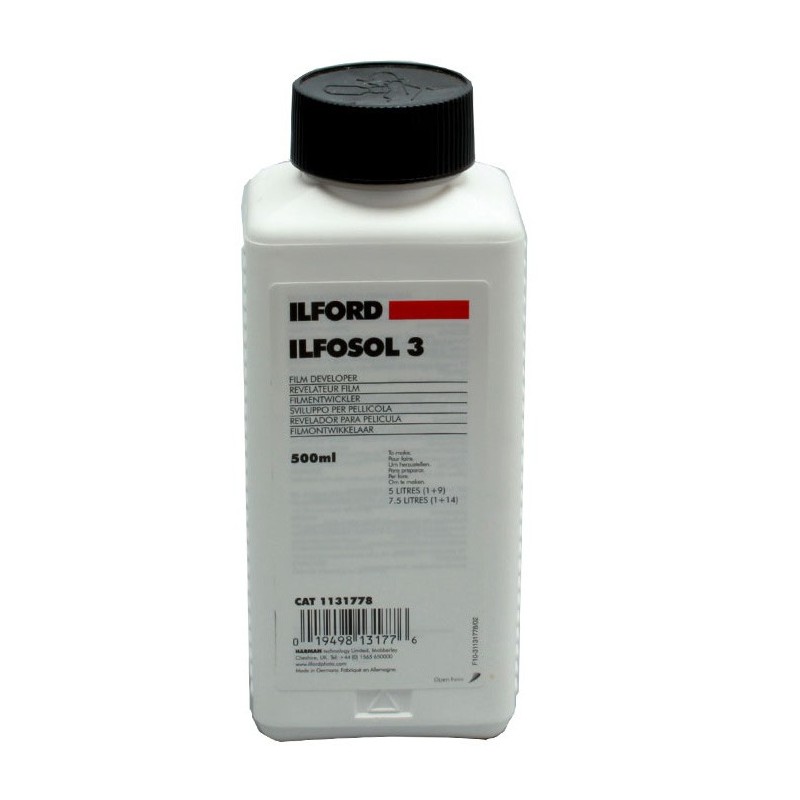 Ilford Ilfosol 3 soluzione di sviluppo 500 ml