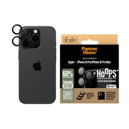 PanzerGlass PG Hoops Black iPhone 16 6.1 6.7Inch Pellicola proteggischermo trasparente Apple 1 pz