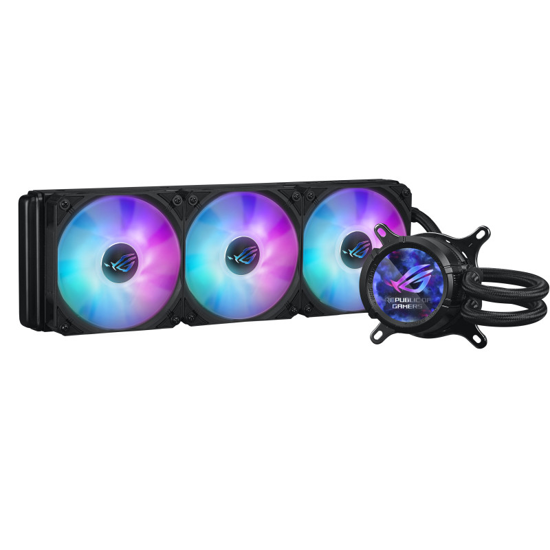 ASUS ROG STRIX LC III 360 ARGB Processore Raffreddatore di liquidi tutto in uno 12 cm Nero ASUS ROG STRIX LC III 360 ARGB Processore Raffreddatore di liquidi tutto in uno 12 cm Nero