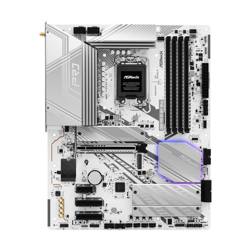 Asrock Z890 Pro RS WiFi White Intel Z890 LGA 1851 (Socket V1) ATX Asrock Z890 Pro RS WiFi White Intel Z890 LGA 1851 (Socket V1) ATX