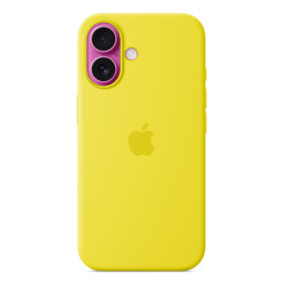 Apple Custodia MagSafe in silicone per iPhone 16 - Giallo carambola