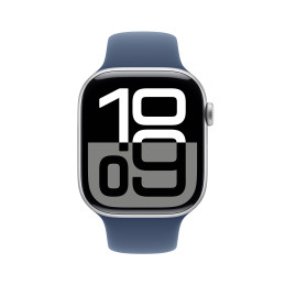 Apple Watch Series 10 OLED 46 mm Digitale 416 x 496 Pixel Touch screen Argento Wi-Fi GPS (satellitare)