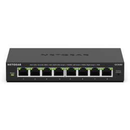 NETGEAR GS308E Gestito L2 L3 Gigabit Ethernet (10 100 1000) Nero