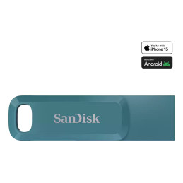SanDisk Ultra Dual Drive Go unità flash USB 512 GB USB tipo-C 3.2 Gen 1 (3.1 Gen 1) Turchese