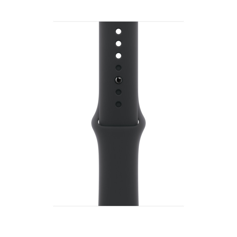 Apple Cinturino Sport nero (46 mm) - M L