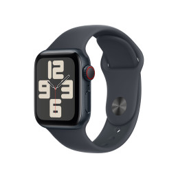 Apple Watch SE OLED 40 mm Digitale 324 x 394 Pixel Touch screen 4G Nero Wi-Fi GPS (satellitare)