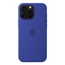 Apple Custodia MagSafe in silicone per iPhone 16 Pro Max - Blu oltremare
