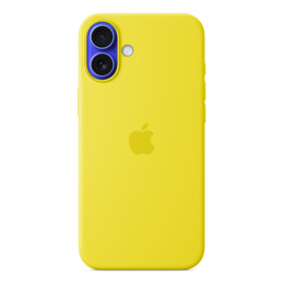 Apple Custodia MagSafe in silicone per iPhone 16 Plus - Giallo carambola