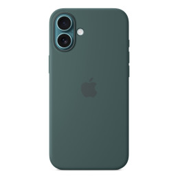Apple Custodia MagSafe in silicone per iPhone 16 Plus - Verde lago