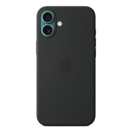 Apple Custodia MagSafe in silicone per iPhone 16 Plus - Nero