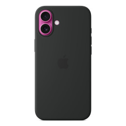 Apple Custodia MagSafe in silicone per iPhone 16 Plus - Nero