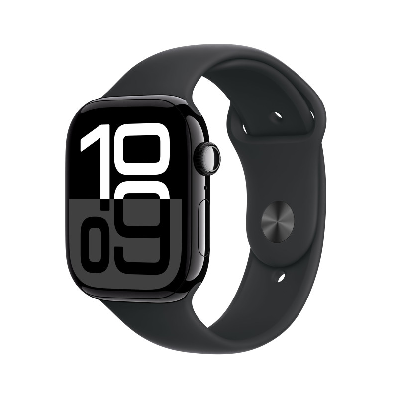 Apple Watch Series 10 OLED 46 mm Digitale 416 x 496 Pixel Touch screen 4G Nero Wi-Fi GPS (satellitare) Apple Watch Series 10 OLED 46 mm Digitale 416 x 496 Pixel Touch screen 4G Nero Wi-Fi GPS (satellitare)