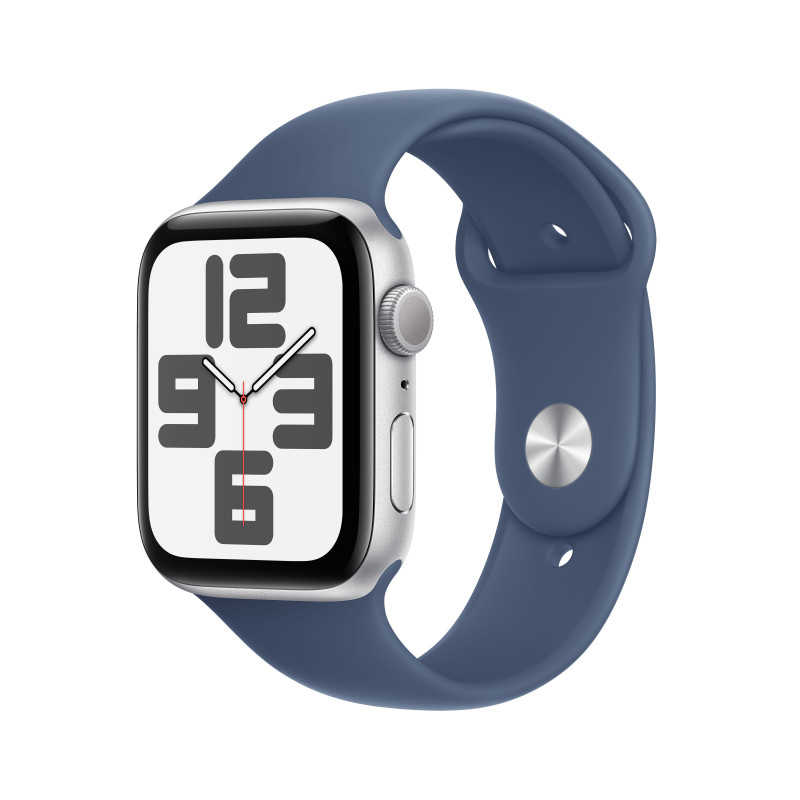 Apple Watch SE OLED 44 mm Digitale 368 x 448 Pixel Touch screen Argento Wi-Fi GPS (satellitare) Apple Watch SE OLED 44 mm Digitale 368 x 448 Pixel Touch screen Argento Wi-Fi GPS (satellitare)