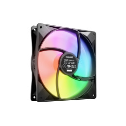 be quiet! LIGHT WINGS LX 140mm PWM 3-Pack Black Case per computer Ventilatore 14 cm Nero 3 pz