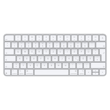 Apple Magic tastiera Universale USB + Bluetooth QWERTZ Tedesco Bianco