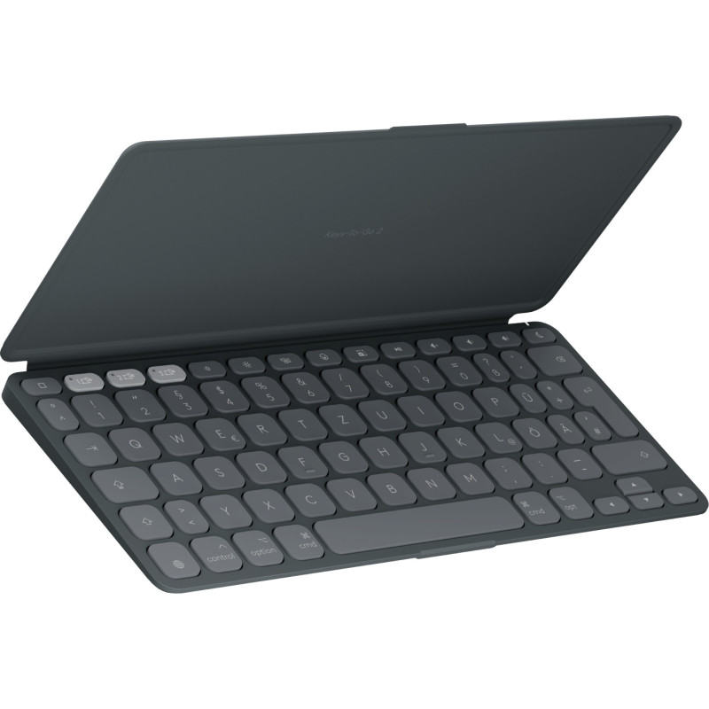 Logitech 920-013004 tastiera Universale Bluetooth QWERTZ Tedesco Grafite