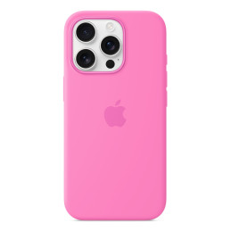 Apple Custodia MagSafe in silicone per iPhone 16 Pro – Rosa peonia