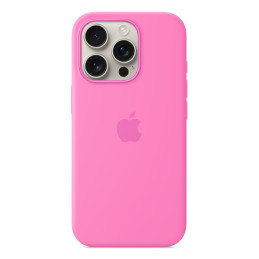 Apple Custodia MagSafe in silicone per iPhone 16 Pro – Rosa peonia
