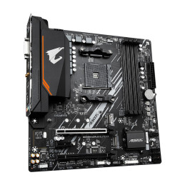GIGABYTE B550M AORUS ELITE AX Scheda madre - CPU AMD Ryzen 5000, VRM a 5+3 fasi, fino a 4733 MHz DDR4, 1xPCIe 4.0 + 1xPCIe 3.0