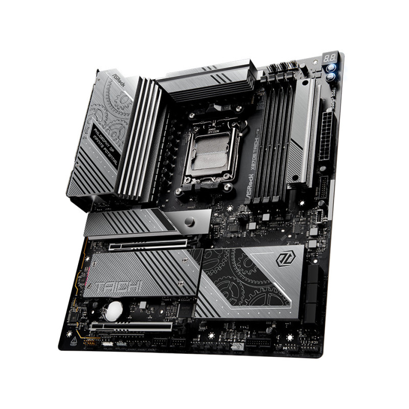 Asrock 90-MXBPA0-A0UAYZ scheda madre AMD X870 Socket AM5 ATX esteso Asrock 90-MXBPA0-A0UAYZ scheda madre AMD X870 Socket AM5 ATX esteso