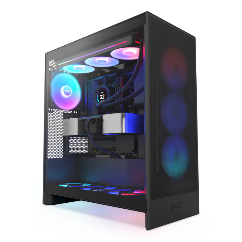 NZXT H7 Flow RGB Midi Tower Nero NZXT H7 Flow RGB Midi Tower Nero