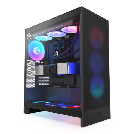 NZXT H7 Flow RGB Midi Tower Nero