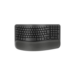 Logitech 920-012283 tastiera Ufficio RF senza fili + Bluetooth QWERTZ Tedesco Grafite