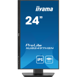 iiyama ProLite XUB2497HSN-B2 Monitor PC 60,5 cm (23.8") 1920 x 1080 Pixel Full HD LED Nero