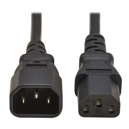 Eaton P004-04M-EU cavo di alimentazione Nero 4 m IEC C13 IEC C14