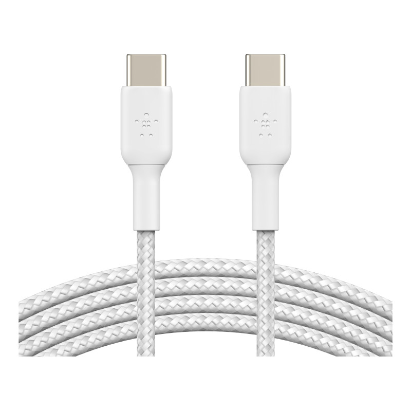 Belkin CAVO INTRECCIATO PVC USB-C TO USB-C 1M TWIN PACK Belkin CAVO INTRECCIATO PVC USB-C TO USB-C 1M TWIN PACK