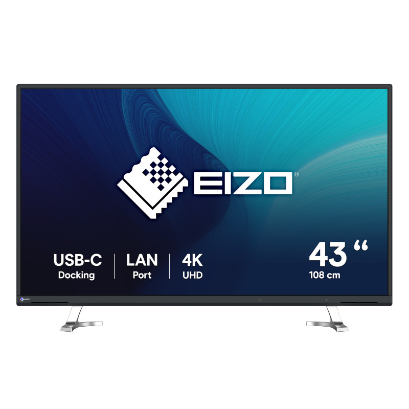 EIZO FlexScan EV4340X-BK LED display 108 cm (42.5") 3840 x 2160 Pixel 4K Ultra HD Nero EIZO FlexScan EV4340X-BK LED display 108 cm (42.5") 3840 x 2160 Pixel 4K Ultra HD Nero