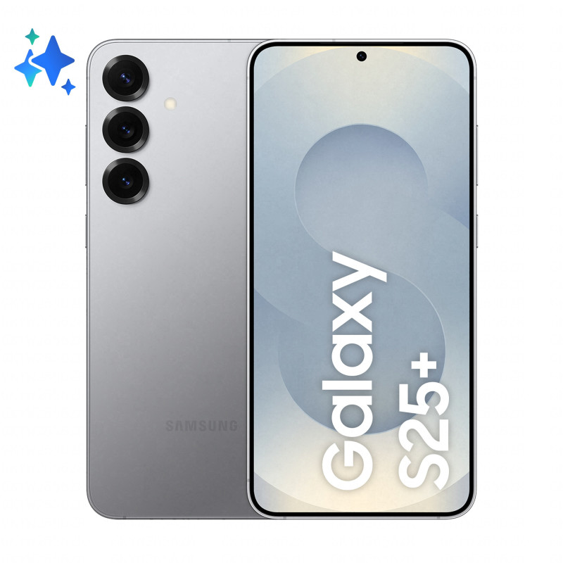 Samsung Galaxy S25+ 17 cm (6.7") Doppia SIM Android 15 5G USB tipo-C 12 GB 512 GB 4900 mAh Argento Samsung Galaxy S25+ 17 cm (6.7") Doppia SIM Android 15 5G USB tipo-C 12 GB 512 GB 4900 mAh Argento