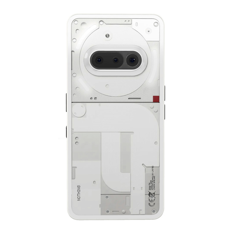 Nothing Phone (3a) 17,2 cm (6.77") Doppia SIM Android 15 5G USB tipo-C 12 GB 256 GB 5000 mAh Bianco Nothing Phone (3a) 17,2 cm (6.77") Doppia SIM Android 15 5G USB tipo-C 12 GB 256 GB 5000 mAh Bianco