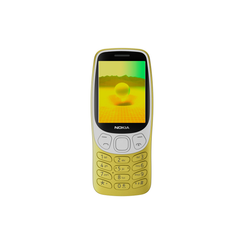 HMD Nokia 3210 (2024) 6,1 cm (2.4") 89 g Oro Telefono cellulare basico HMD Nokia 3210 (2024) 6,1 cm (2.4") 89 g Oro Telefono cellulare basico
