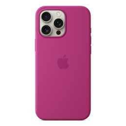 Apple Custodia MagSafe in silicone per iPhone 16 Pro Max - Fucsia