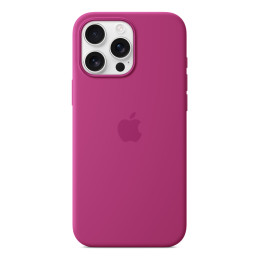 Apple Custodia MagSafe in silicone per iPhone 16 Pro Max - Fucsia