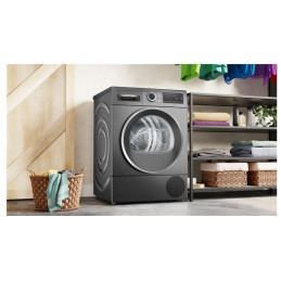 Bosch Serie 6 WQG2450R10 asciugatrice Libera installazione Caricamento frontale 9 kg A++ Nero