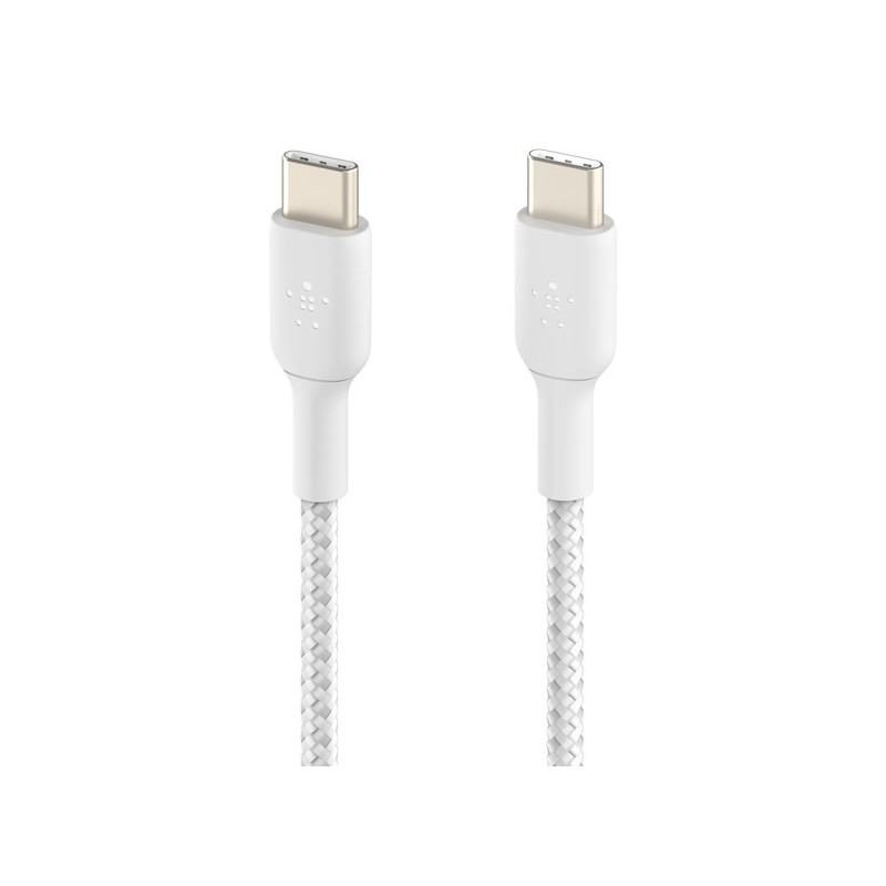 Belkin BoostCharge cavo USB 2 m USB C Bianco Belkin BoostCharge cavo USB 2 m USB C Bianco