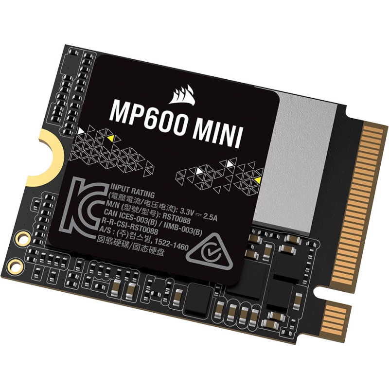 Corsair MP600 MINI 2 TB M.2 PCI Express 4.0 NVMe 3D TLC Corsair MP600 MINI 2 TB M.2 PCI Express 4.0 NVMe 3D TLC