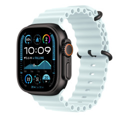 Apple Cinturino Ocean blu ghiaccio (49 mm) - Titanio nero